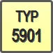 Piktogram - Typ: 5901